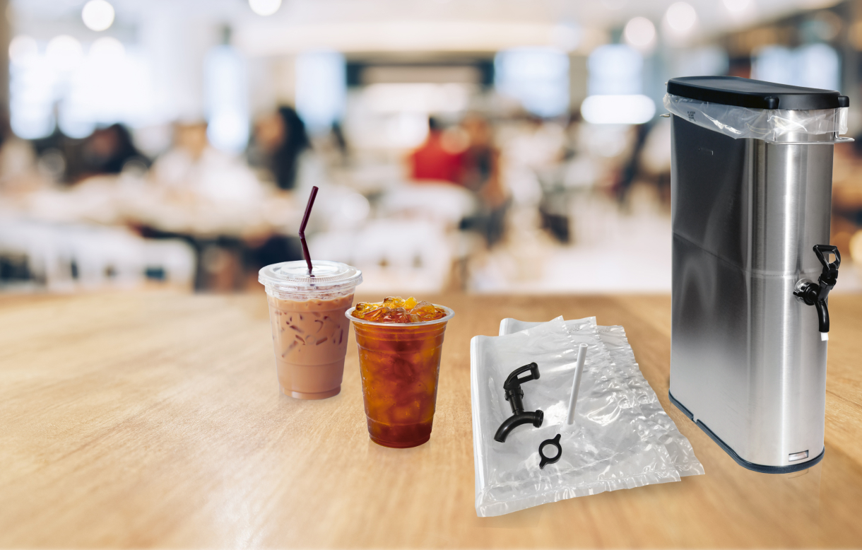 Liquibox Launches RecycleReady Urnliner for Iced Tea and Coffee
